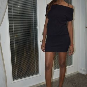 Armani Exchange off Shoulder knit dress